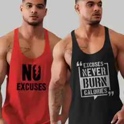 Men Typographic Vest Pack Of 2-image-14