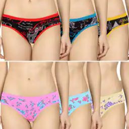 Pack of 6 Women Printed Briefs-image-57