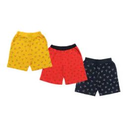 Pack of 3 Graphic Print Shorts-image-77