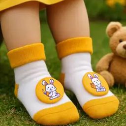 Girls Cartoon Ankle-Length Socks-picture-11
