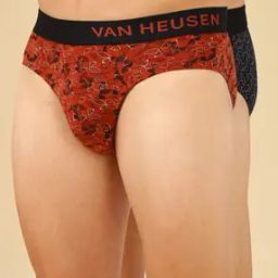 Men Pack of 2 All-Over Geometric Print Briefs-19