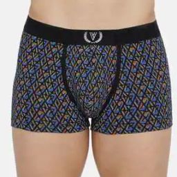 Printed Sports Double Layer Gusset Trunks-picture-51