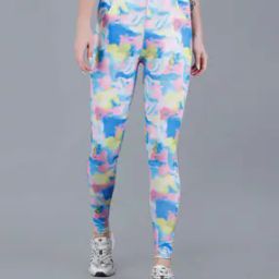 Women Printed Fitted Track Pants-image-5