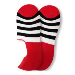 Striped No-Show Socks-image-88