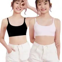 Girls Pack of 2 Camisoles-image-37