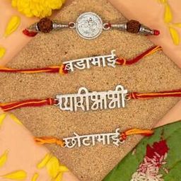 Set of 4 Tie-Up Rakhis-image-86