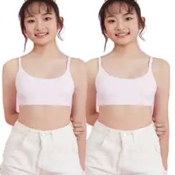 Girls Pack of 2 Camisoles-45