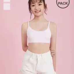 Girls Pack of 3 Camisoles-image-71