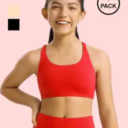 Girls Pack of 3 Camisoles-image-62