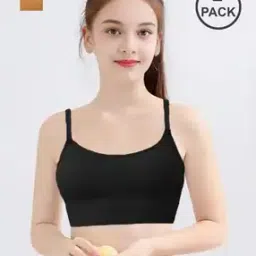 Girls Pack of 2 Camisoles-image-2