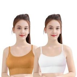 Girls Pack of 2 Camisoles-image-45