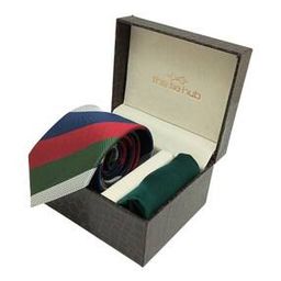 Men Stripes Tie-image-2