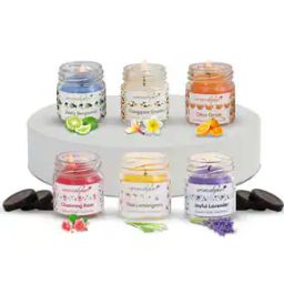 Set of 6 Aromahpure Scented Candles-26