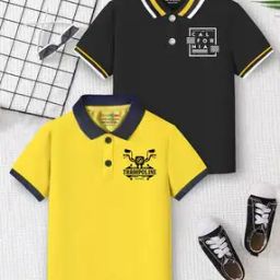 Pack of 2 Boy Regular Fit Polo T-Shirts-picture-51