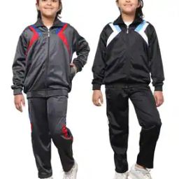  Girls Soft and Comfortable Tracksuit Set-image-65