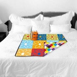 Printed Waterproof Reversible Food Mat 36" x 36"-image-60