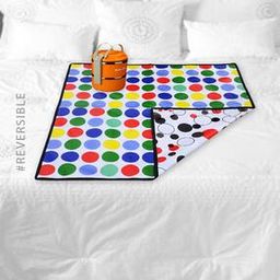 hargunz Geometric Print Waterproof Reversible Food Mat 36" x 36"-picture-0