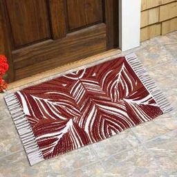 Rectangle Shape Cotton Bath Mat-picture-46