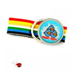 Angry Bird Rakhi Bracelet with Rainbow Strap-picture-23