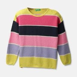 Striped Crew-Neck Top-image-77