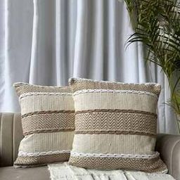 Set of 2 Square Cushion Covers 24" x 24" -image-78