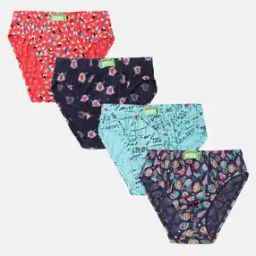 Pack Of 4 Boys Graphic Briefs with Elasticated Waist-image-31