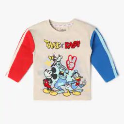 Boys Disney Regular Fit Crew-Neck T-Shirt-image-45