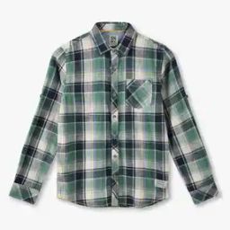 Boys Plaid Check Shirt-image-78