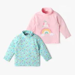 Pack of 2 Printed Regular Fit T-Shirts-picture-47