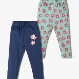 Pack of 2 Printed Leggings-image-33