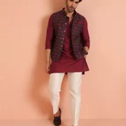 kisah Men Regular Fit Kurta Pajama Set-picture-41