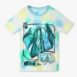 Boys MTV Graphic Print Crew-Neck T-Shirt-39