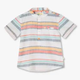 Boys Horizontal Stripe Shirt-picture-39