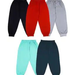 Boys Pack of 5 Joggers with Elasticated Waistband-image-104