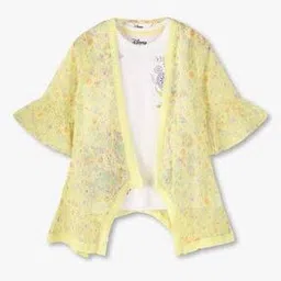point cove Girls Floral Print Tank Top with Shrug Set-picture-12