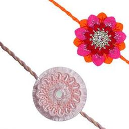 Pack of 5 Rakhi Combo Set with Roli Chawal & Moli-image-19