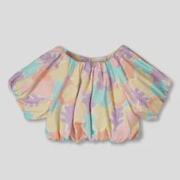 Girls Floral Print Top-image-26