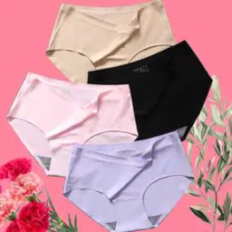 Pack of 4 Briefs with Elasticated Waist -picture-37