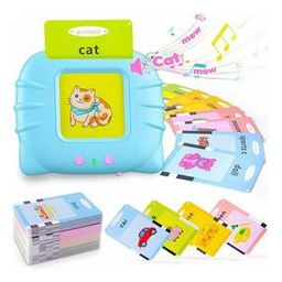 112 Double Sided English Word Talking Flash Cards-37
