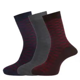 Pack of 3 Mid-Calf Length Everyday Socks-image-76
