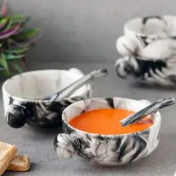 Set of 6 Ceramic Soup Bowls-25