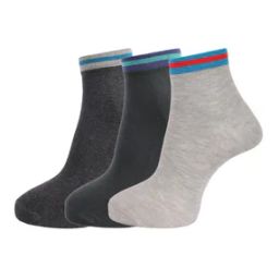 Pack of 3 Ankle-Length Socks-image-93