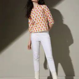 Sanganer Handblock Print Cotton Top-picture-29