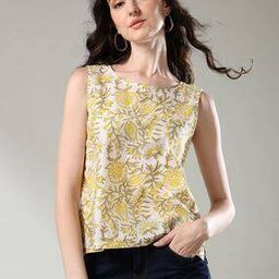 Sanganer Handblock Print Cotton Top-image-7