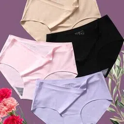 Pack of 5 Women Seamless Briefs-picture-10