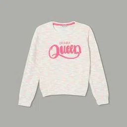 fame forever by lifestyle Girl Embroidery Pullover-picture-16