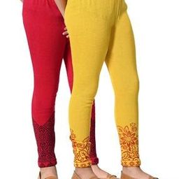 Pack of 2 Girl Printed Leggings-image-114
