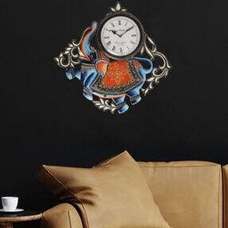 Classy Wooden Wall Clock in Elephant Design-image-39