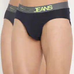 Pack of 2 Briefs with Elasticated Waist-image-61