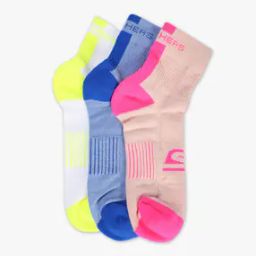 Women Pack Of 3 Half Terry Ankle Socks-image-11